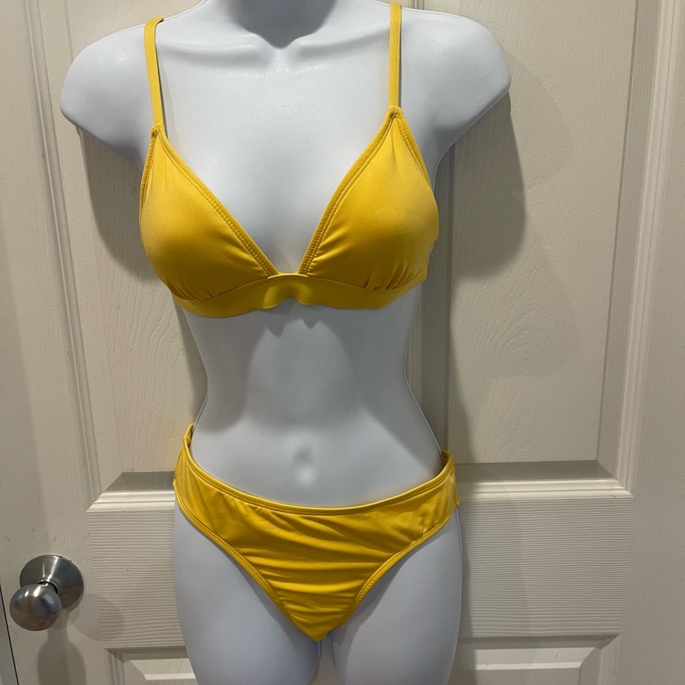 Hurley Yellow Bikini Set (Size S)